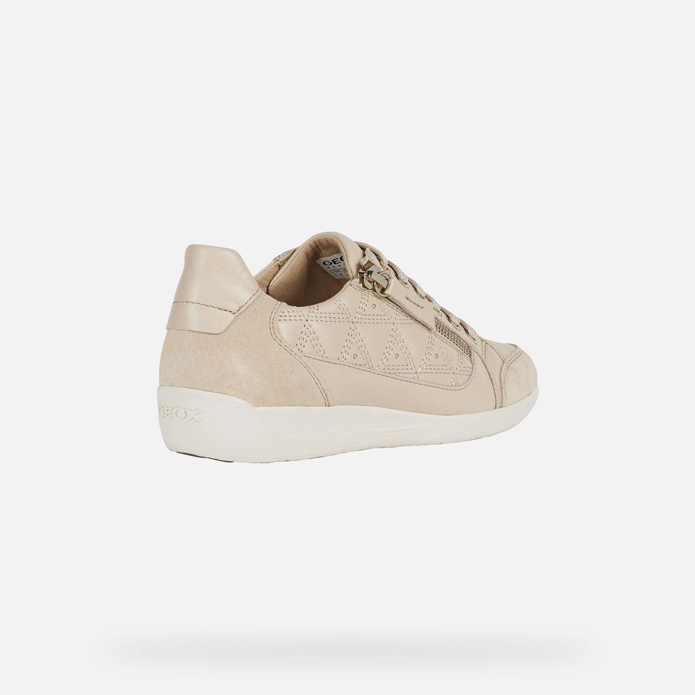 Geox Sneakers Beige Myria - Geox Womens Shoes - MGLNCZ386